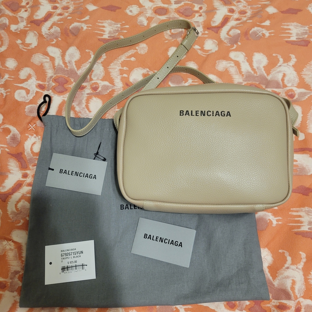 Balenciaga Beige Crossbody Bag
